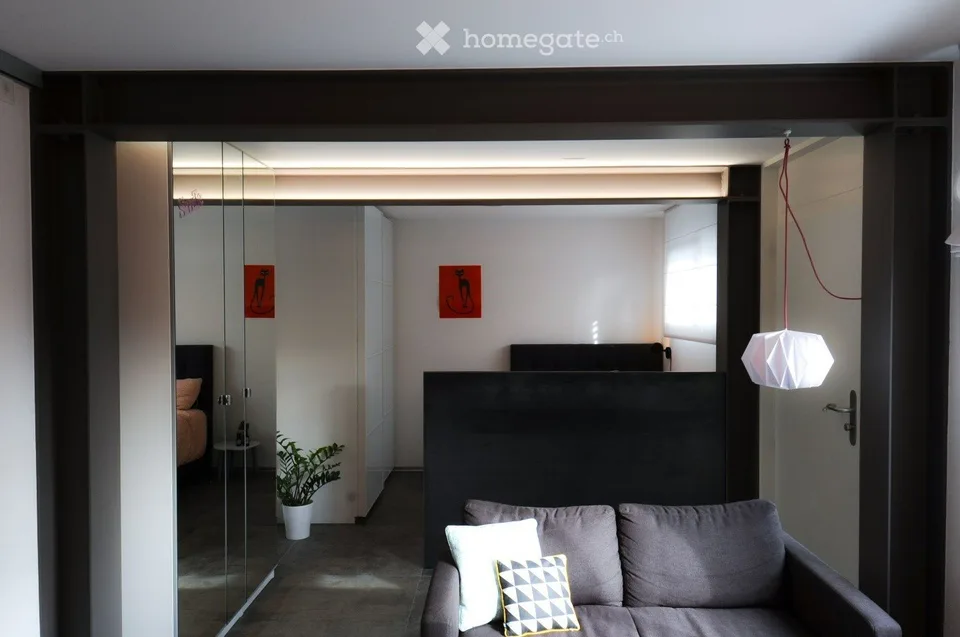 Rental of a furnished studio