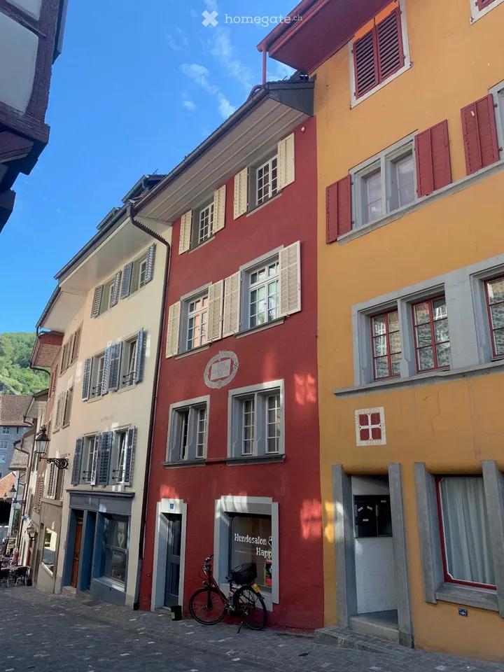 Heimelige neu sanierte Dachwohnung im Herzen der Altstadt Baden