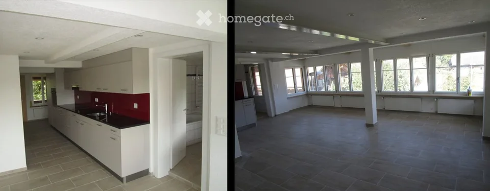 Appartamento 3.5 locali con vista montagna e area esterna
