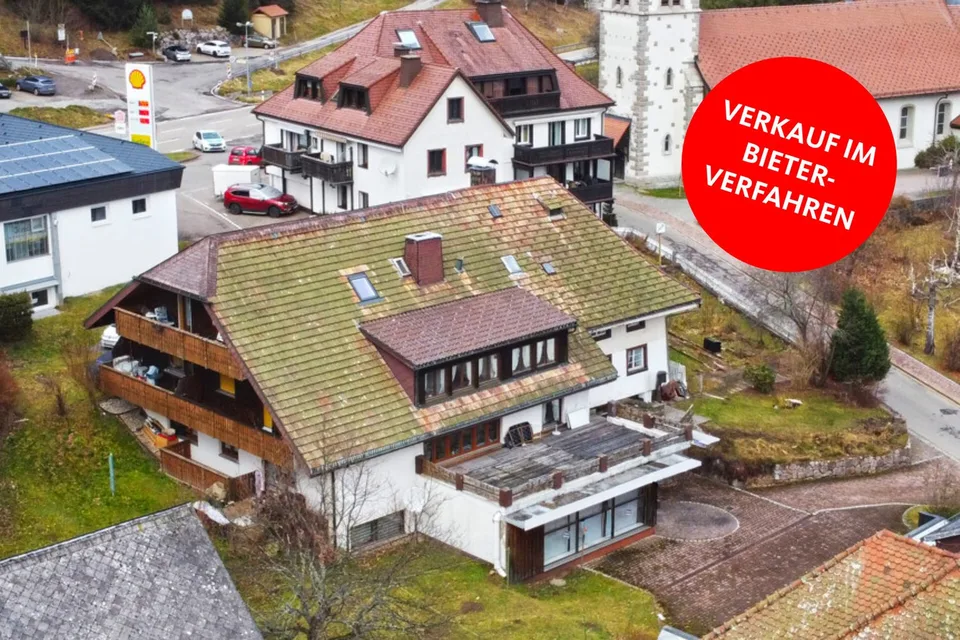 Bieterverfahren: Wohn- & Geschäftshaus in Feldberg mit Neubau, Gewerbe