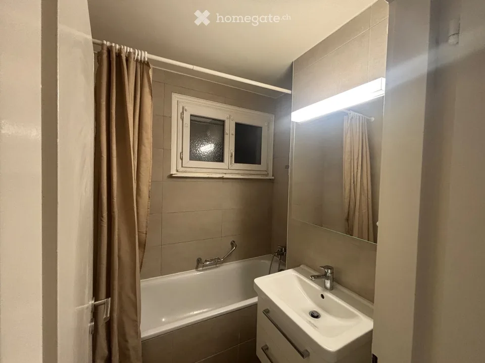 3 rooms bright Meyrin village