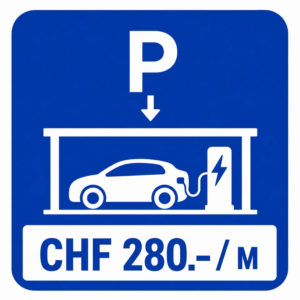 Posto auto con stazione di ricarica elettrica – Schärenmoosstrasse 76, Zurigo