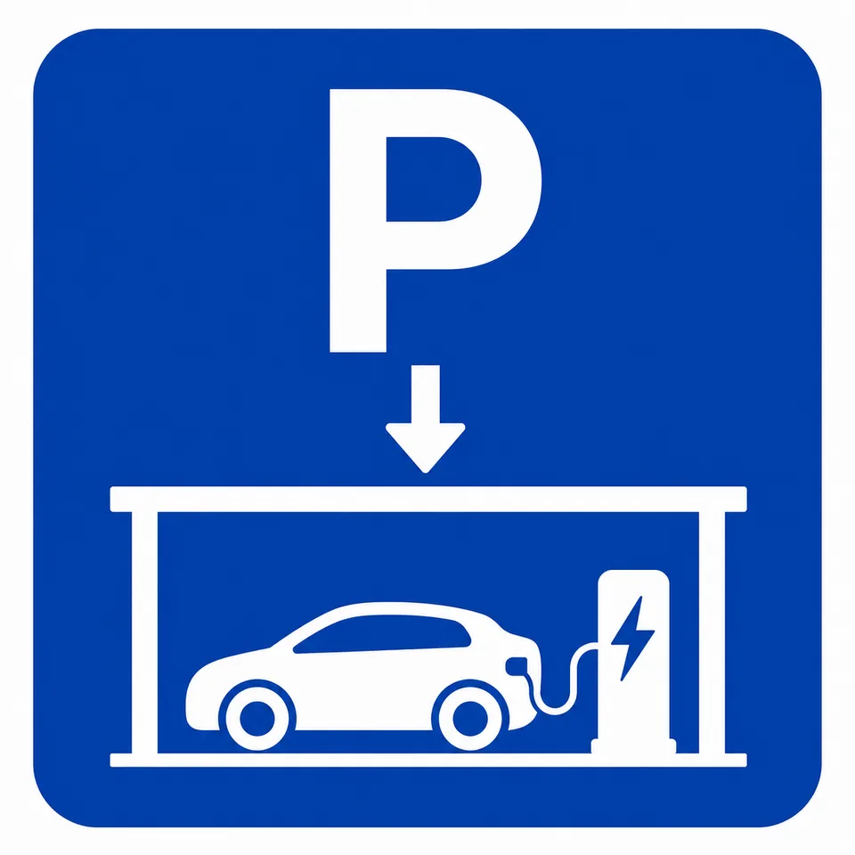 Posto auto con stazione di ricarica elettrica – Schärenmoosstrasse 76, Zurigo