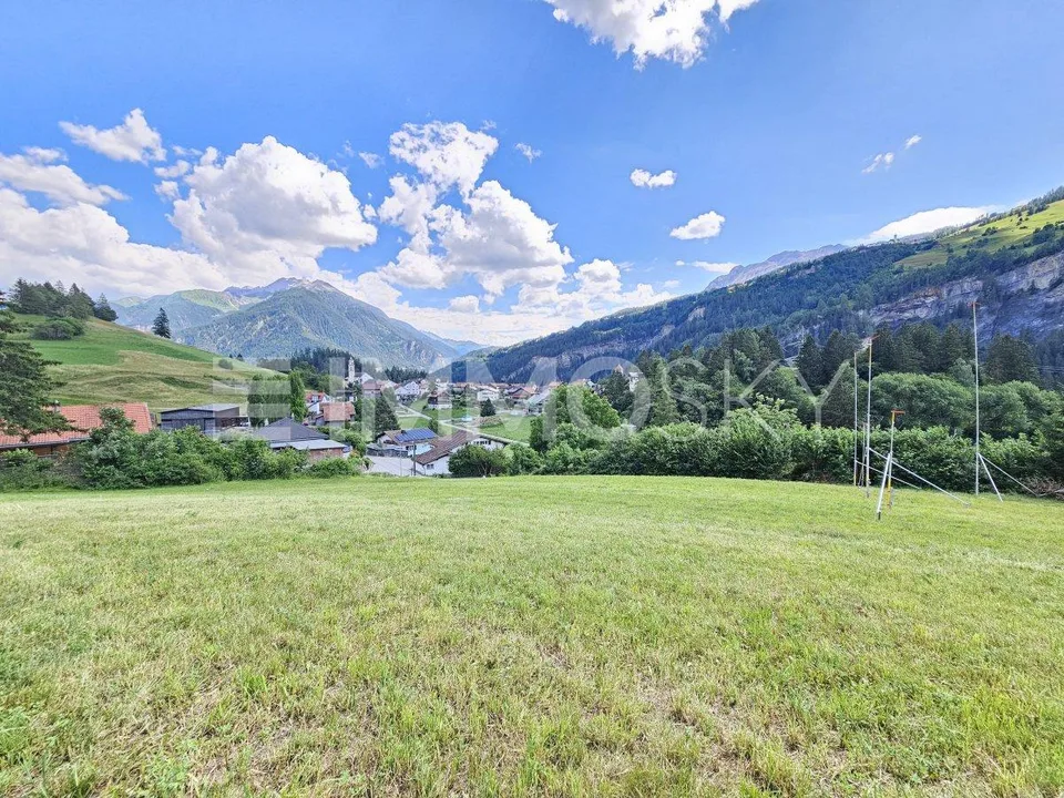 Erstwohnsitz in den Alpen  Bauland mit Weitblick