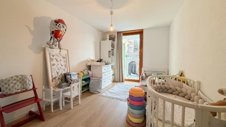 traumhaft schöne 4 1/2 Zi. Stadtwhg.mit 2 Balkons & Weitsicht