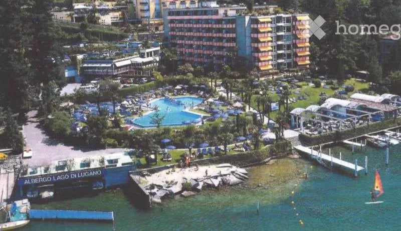 Moderne 2 Zi. Whg. mit herrlicher Seesicht direkt am Luganersee