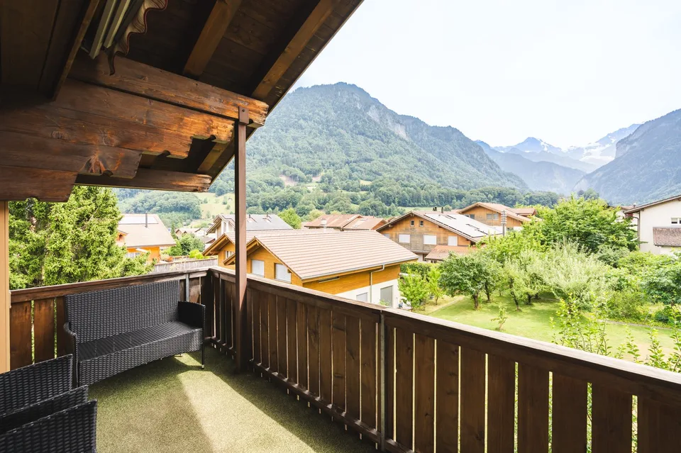 4.5 - Zimmer - Eigentumswohnung mit Panoramablick auf Eiger, Mönch & Jungfrau