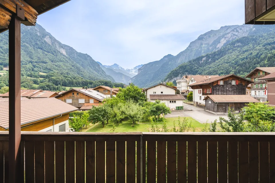 4.5 - Zimmer - Eigentumswohnung mit Panoramablick auf Eiger, Mönch & Jungfrau
