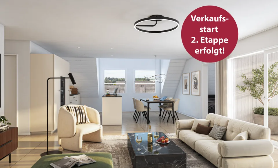 Verkaufsstart 2. Etappe - modernes Wohneigentum in Grafstal