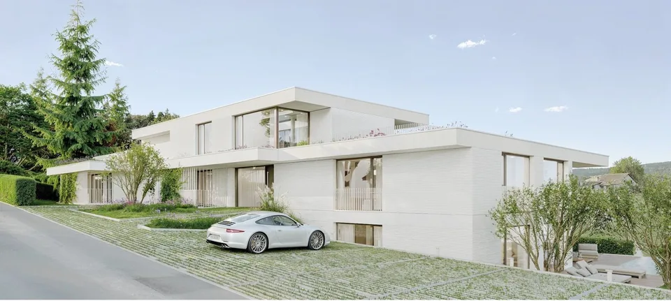 Sonnenberg - Habitation d'attique exclusive au-dessus des toits de Reinach