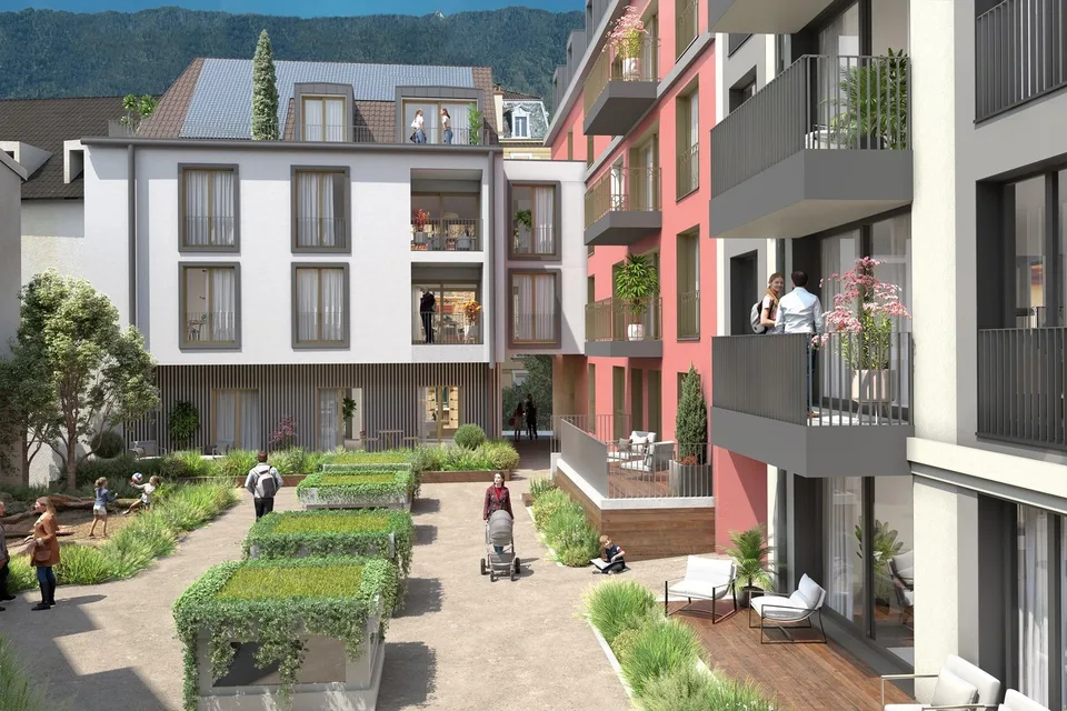Wohnung mit 3.5 Zimmern im Zentrum von Montreux