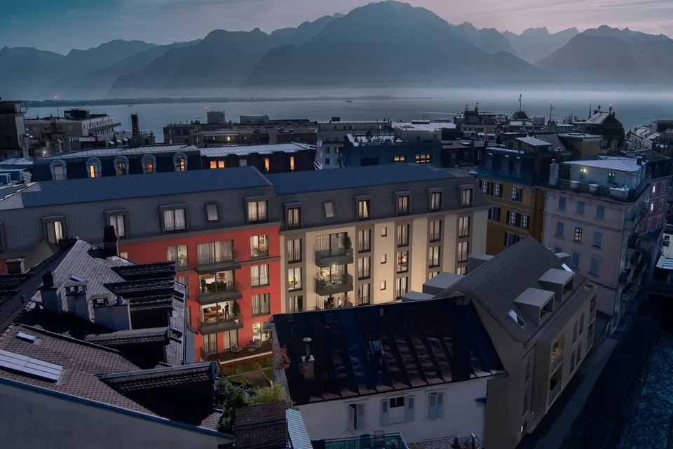 Wohnung mit 3.5 Zimmern im Zentrum von Montreux