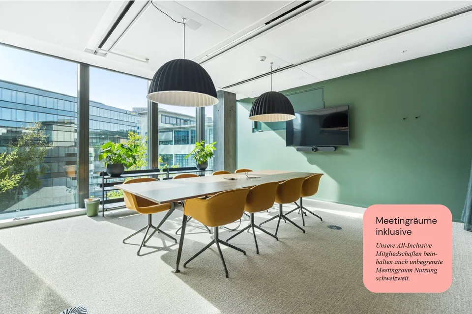 FlexOffice im Prime Tower Zürich – Teambüros für 2–30 Personen