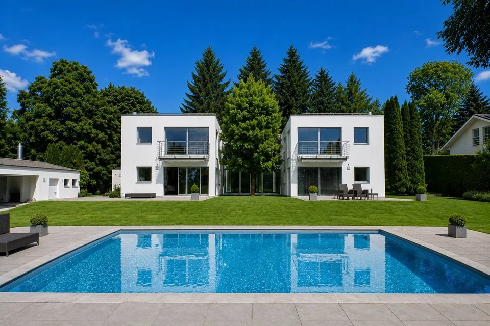 Residenza contemporanea eccezionale vicino al golf