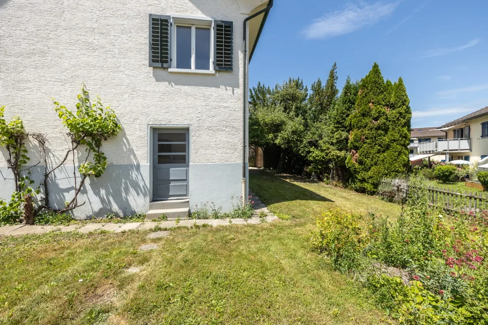 Grundstück mit Potenzial an ruhiger und grüner Stadtlage
