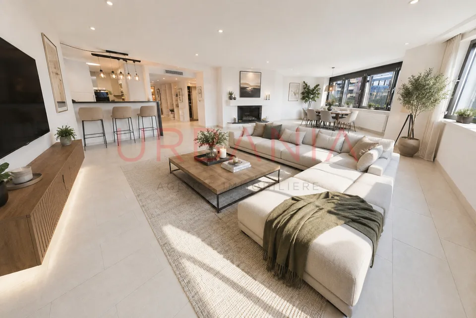 Superbe appartement de 5,5 pièces avec vue sur le lac Léman