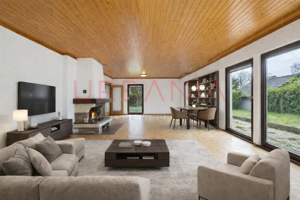 Magnifique maison individuelle à Genthod avec jardin et deux box