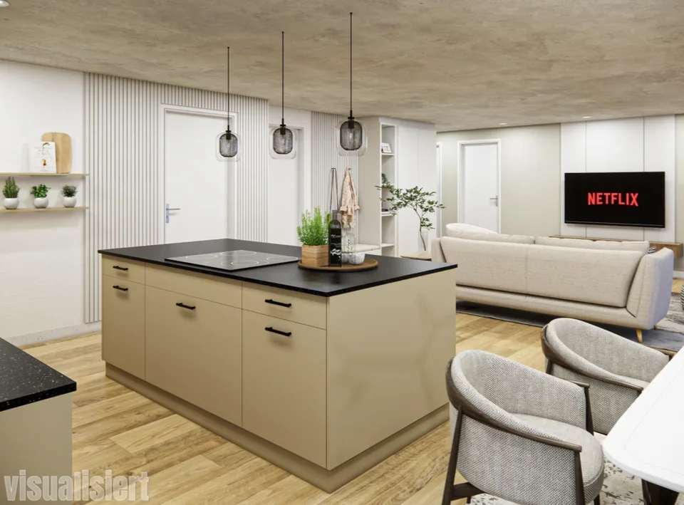 Appartement moderne 4.5 pièces avec balcon à Bäriswil