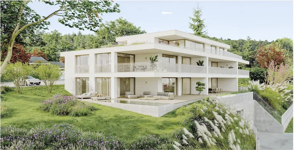 5.5-Zimmer-Maisonette mit Hauscharakter an privilegierter Sonnenlage
