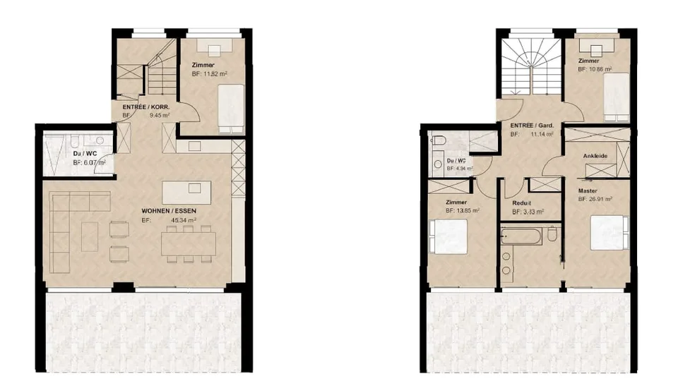 Maisonette di 5,5 locali con carattere di casa in una posizione soleggiata privilegiata