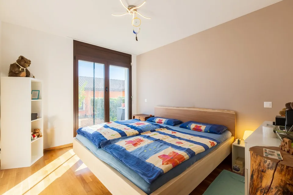 Wohnung mit privatem Garten in eleganter Wohnanlage