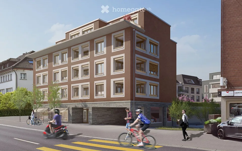 "Innerdorf" - Nouveau bâtiment au centre de Siebnen