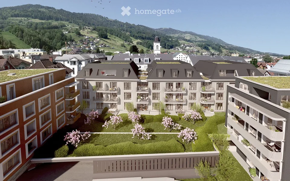 "Innerdorf" - Neubau im Zentrum von Siebnen