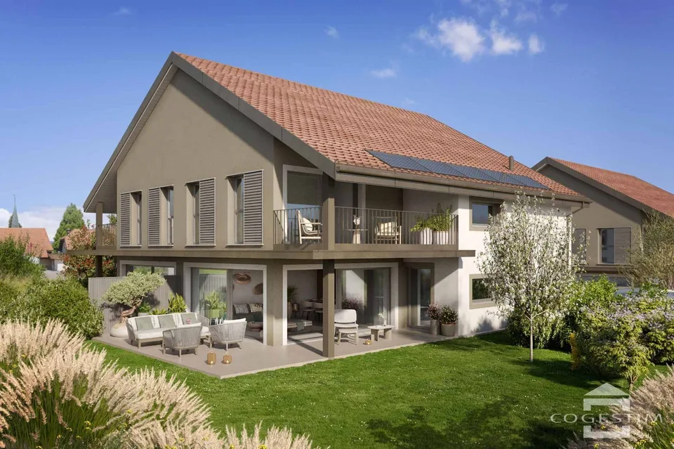 Semi-detached villa with 5.5 rooms