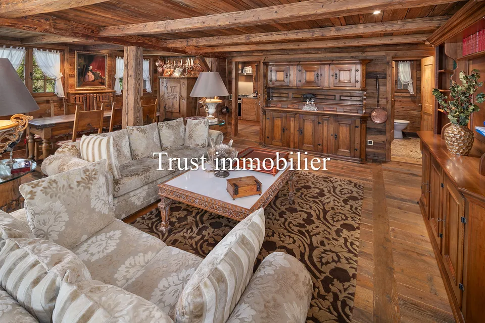 6044. Magnifique chalet de luxe à vendre à Crans-Montana
