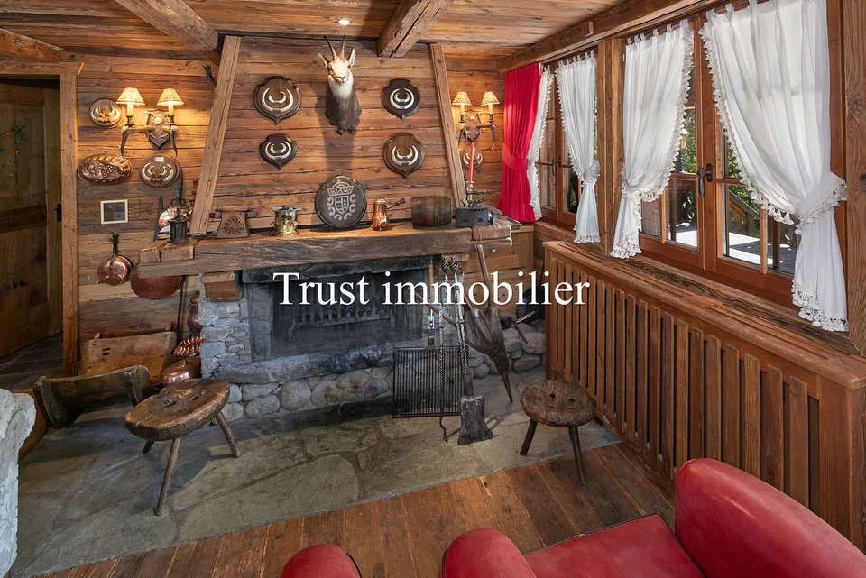 Stupendo chalet di lusso in legno recuperato in vendita a Crans-Montana – foto 9 di 21