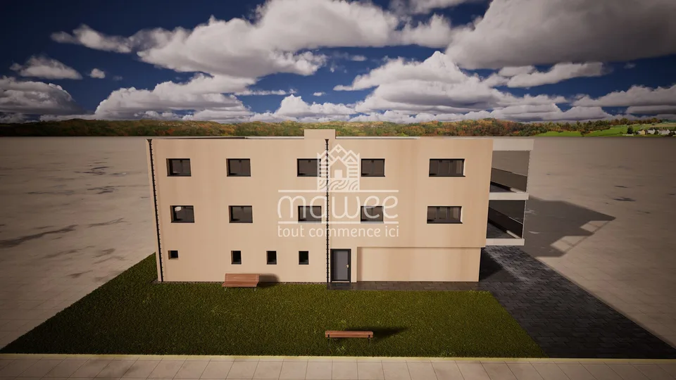 Appartement 3.5 pièces avec finitions au gré du preneur !