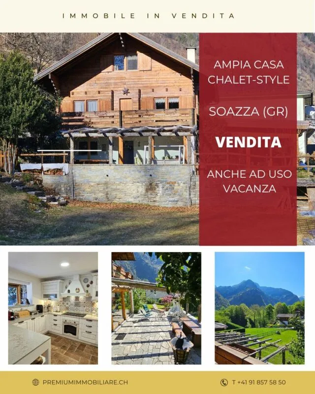 AFFASCINANTE CASA  STILE CHALET