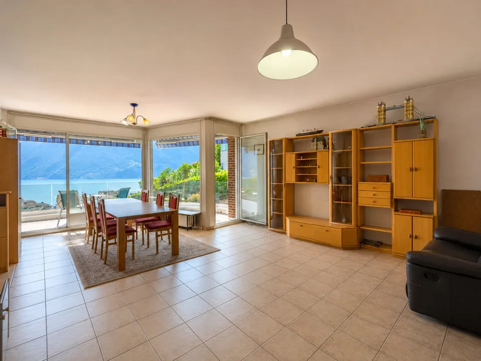 Appartement avec vue splendide sur le lac à Lugano