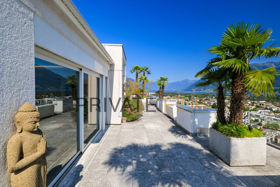 3.5 Zi.-Penthouse mit wunderschöner Dachterrasse, Pool, Zweitwohnsitz