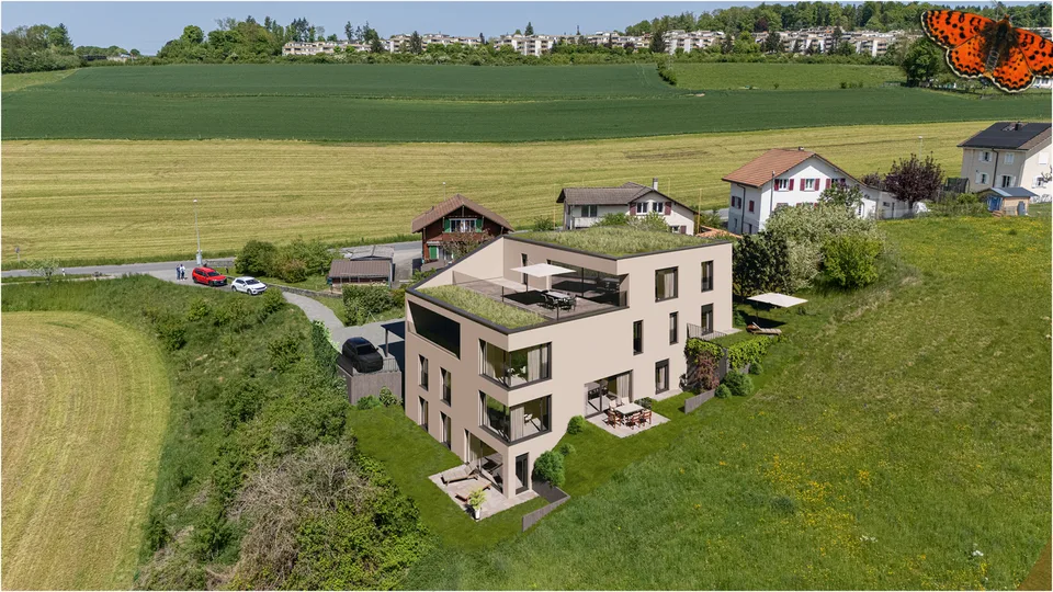 Duplex di 4.5 locali a Villars-sur-Glâne, con free-cooling – foto 7 di 12