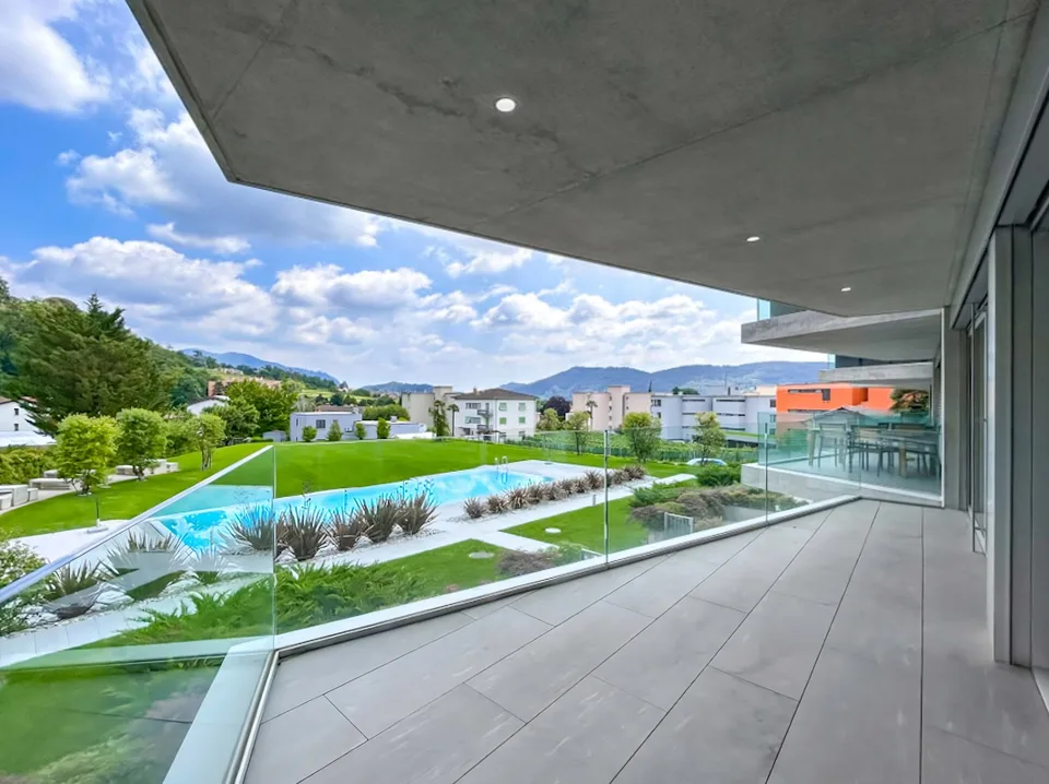 4.5 locali con piscina condominiale a Morbio Inferiore
