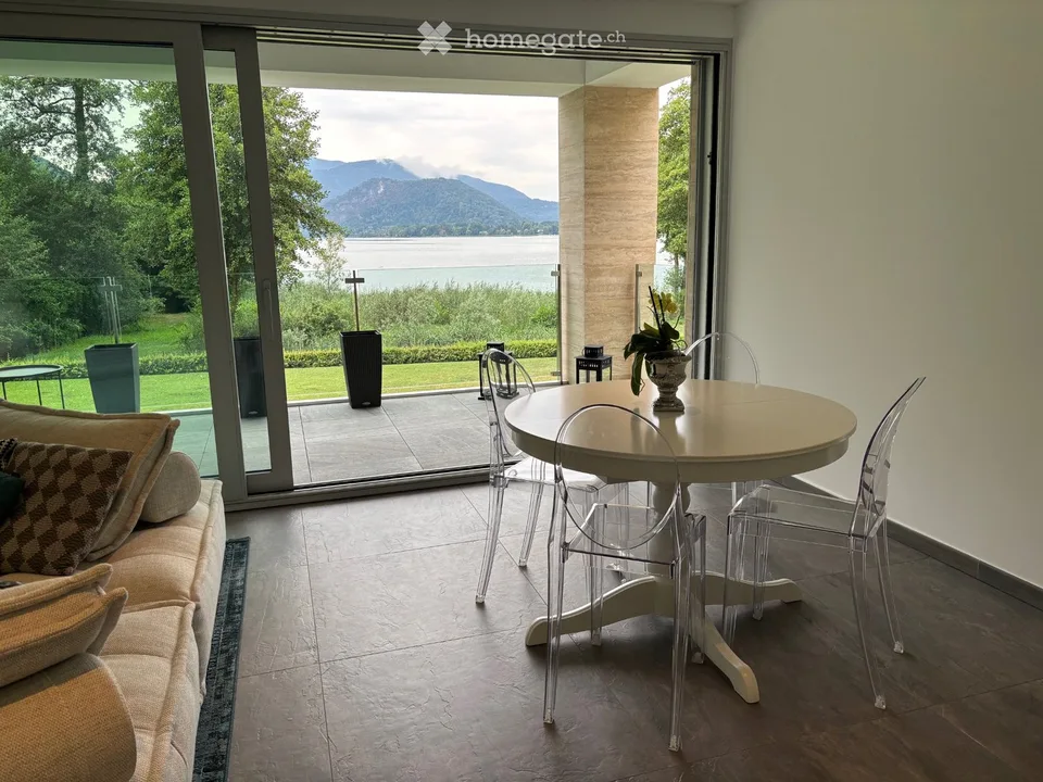 Recherche un sous-locataire pour un appartement de 3,5 pièces face au lac à Muzzano