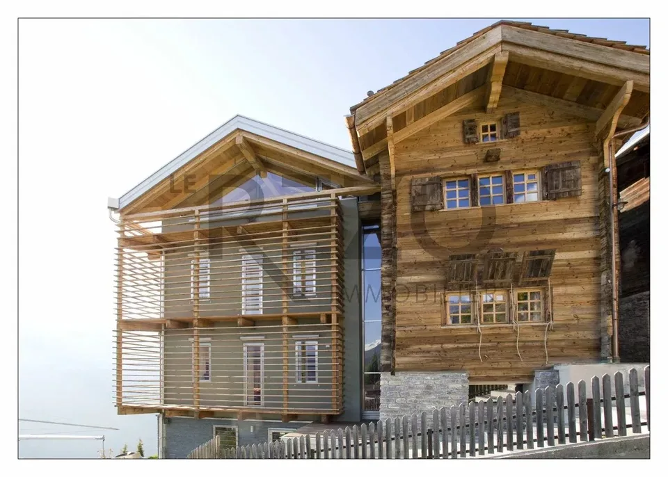 Magnifique chalet d'architecte à St-Martin
