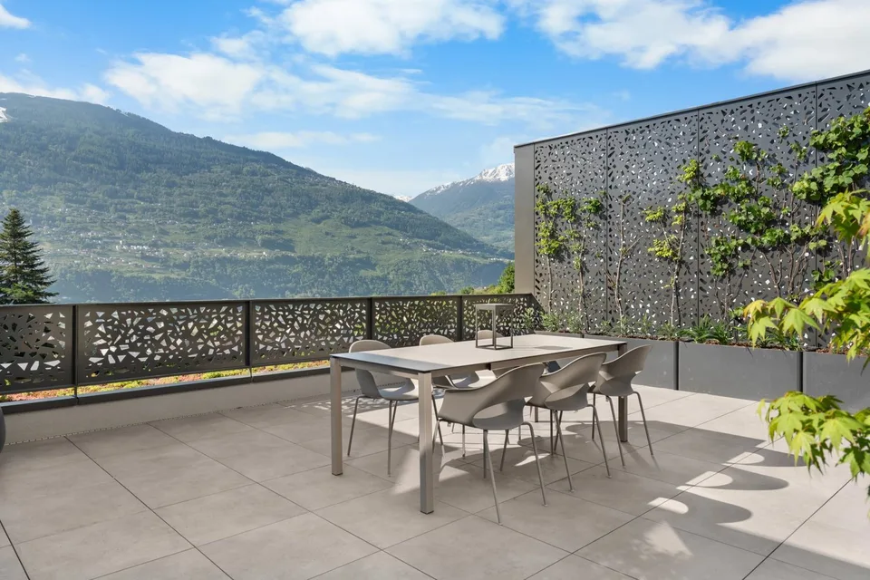 Nouvelle résidence "Les Terrasses de Gravelone" à Sion
