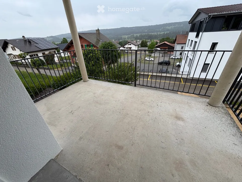 Appartement neuf à louer au Breuleux avec garage