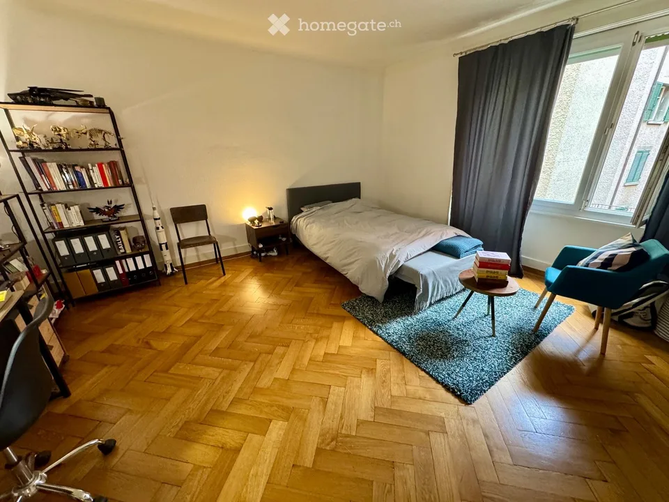 2 Zimmer zur Untervermietung im Zentrum von Lausanne im August