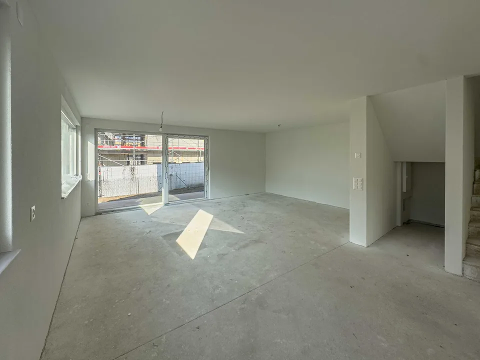 Casa a schiera costruita con possibilità di rifinire gli interni