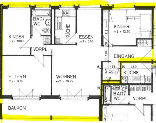 Appartement lumineux 4.5 pièces avec espace de jardin dans un quartier résidentiel calme