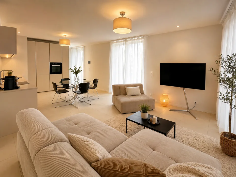 Marly – Superbo nuovo appartamento di 3,5 stanze con grande balcone