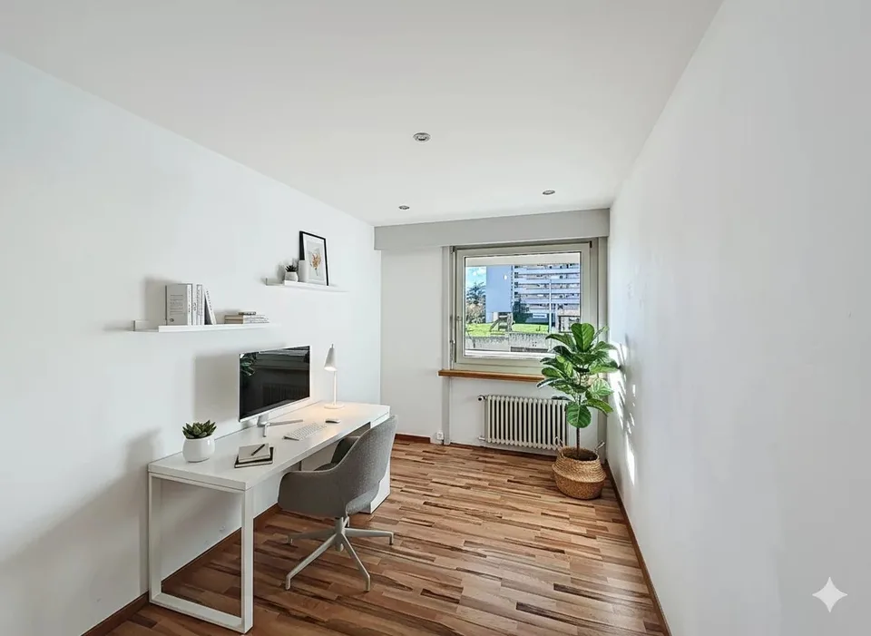 Appartement in Neuchâtel mit Seeblick und Alpenpanorama