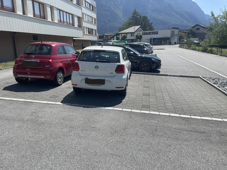 Parcheggio esterno in affitto a Trübbach