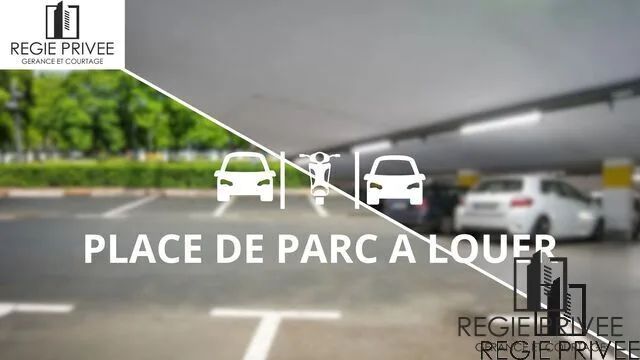 Place de parc extérieure