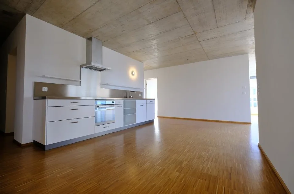 5.5 Zimmerwohnung im Herzog & De Meuron Turmhaus im Zellweger Park