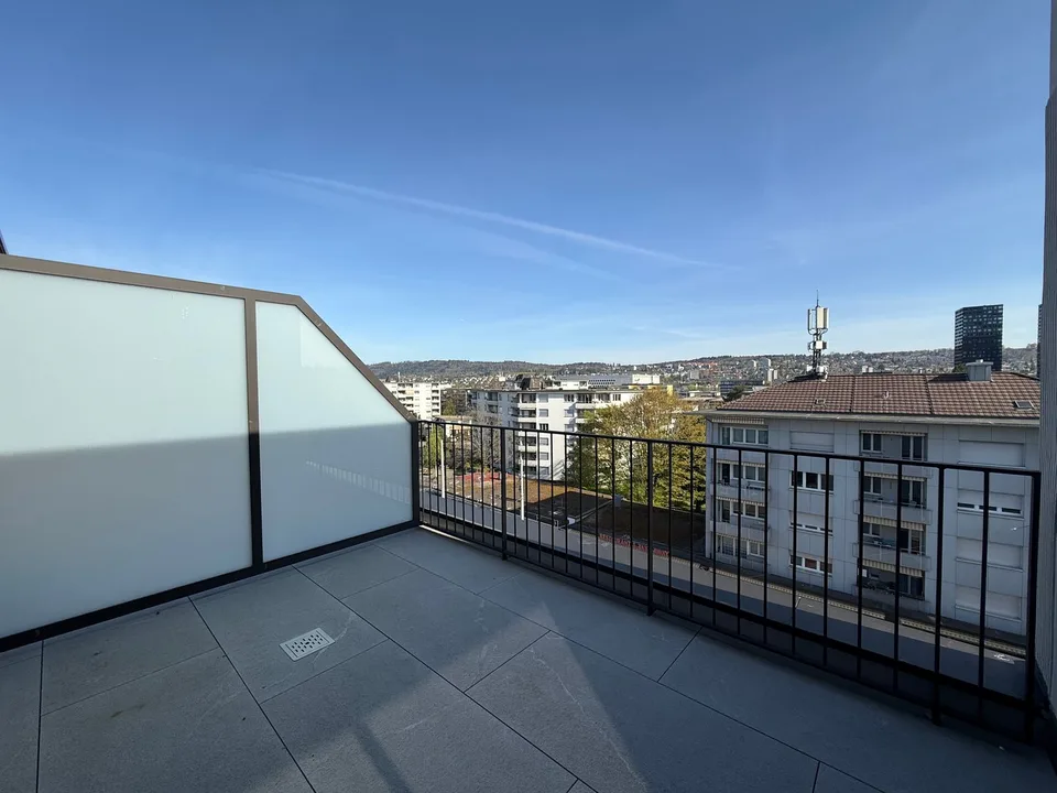 Grosse, einmalige 2.5-Zimmer-Attika Wohnung im Neubau für Terrassenliebhaber