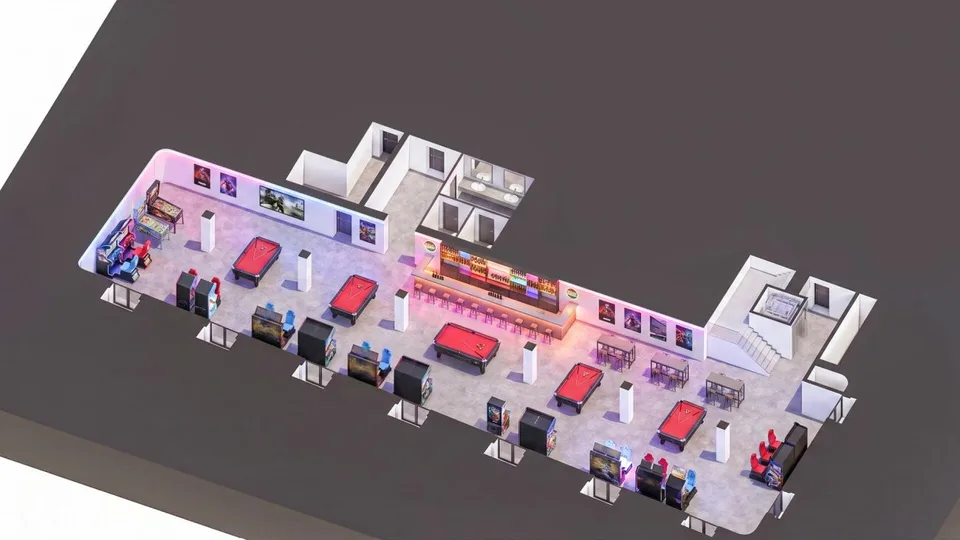 Surface de loisirs/services de 455m2  - Rue de Genève 7